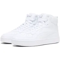 Puma Caven 2.0 Mid Sneaker White Silver, 42.5