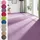 Andiamo Teppichboden ANDIAMO "Ines, Kräuselvelours, Gesamthöhe 8,5 mm, Luxusklasse LC2", lila (dunkellila), B:400cm L:450cm, Kunstfaser, Teppiche, Uni Farben, Breite 400 cm, strapazierfähig & pflegeleicht