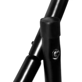 Costway Kaminholzregal Metall 95 x 33 x 104 cm bis 200 kg Schwarz