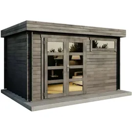 Alpholz Leandro-28 3,94 x 2,68 m Grau