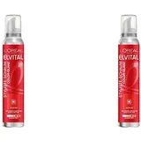 L'ORÉAL PARiS ELVITAL STYLISTE Schaumfestiger Color-Glanz (Packung mit 2)