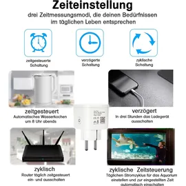 Offgridtec Smart-Home-Steckdose Weiß