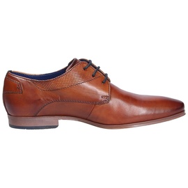 Bugatti Herren Businessschuhe, Männer Business Schnürer,Office,büro,Freizeit,Schnuerschuhe,Schnuerer,straßenschuhe,Cognac (6300),43 EU | Gr.: 43