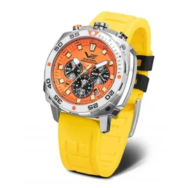 Vostok Europe Systema Periodicum Chronograph Leder 45,5 mm VK67-650A723
