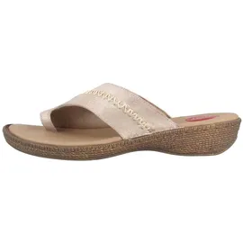 Jana 8-8-27111-28 Pantolette Pepper/LT.Gold, 43 EU