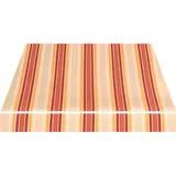 Spettmann Gelenkarmmarkise STAR FIX 300 cm orange-rot gestreift
