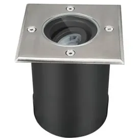 KANLUX Bodeneinbaustrahler Aluminium/Edelstahl GU10 IP67 schwarz