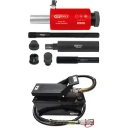 KS Tools Hydraulik-Einheit 16t, mit Luft-Hydraulik-Pumpe, 13-teilig