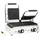 vidaXL Doppelter Gerillter Panini-Grill 3600 W 57x30,5x20 cm