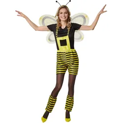 tectake® Frauenkostüm Fleißiges Bienchen