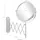 Wenko Deluxe Teleskop 3656241100 Wandspiegel