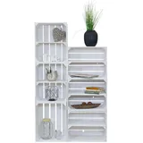 Kistenkolli Altes Land Kombi-Regal Hamburg 12 Ebenen 0 x 0 x 0 cm braun matt / braun