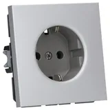 Jung SCHUKO-Steckdose aluminium