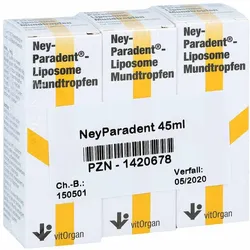 Neyparadent Liposome Mundtropfen