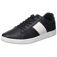 Lacoste Herren Carnaby Evo 0120 3 SMA Sneakers, Schwarz Blk Off Wht, 42 EU