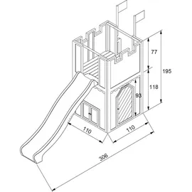 Axi Spielhaus Arthur A030.109.00