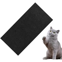 Katzen Kratzwand, Kratzmatte für Katzen, kletter katzenkratzer, Selbstklebend Kratzmatte Katze, Kratzteppich Katzen, Zuschneidbares Katzenbaum-Teppich-Bodenkratzkissen für Katzenregale, Bäume, Sofa,XL