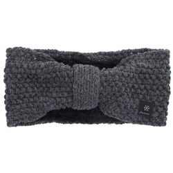 Antonio Stirnband Antonio Strick Stirnband super soft dark grey (Winter, Stück) schwarz