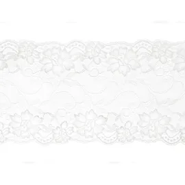 Partydeco Tischläufer Spitze altweiß, 0,18 x 9m (1 STK. / 9 lfm)