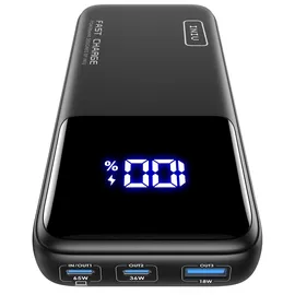 INIU Power Bank, 20000mAh 65W Powerbank Klein Aber Stark Phone & Laptop, Externe Handyakkus USB C Input&Output, Kompatibel mit MacBook Pro Surface Go iPad iPhone 16 15 14 Pro Max Plus Steam Deck etc