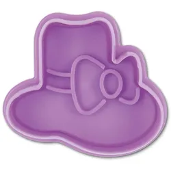 Städter Hut 5 cm Lila / Violett