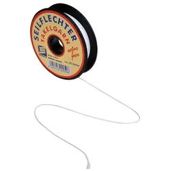 ProPlus SF_110301 Takelgarn extra fein geflochten gewachst 20m weiß Garn