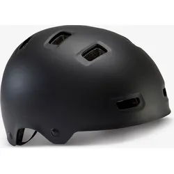 Fahrradhelm Bowl 500 Kinder schwarz XS