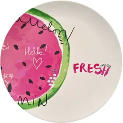 Milk Shake Wassermelone Bambusteller Goodie 1 Stk. / Mittel