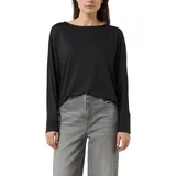 Comma, T-Shirt, schwarz, 40