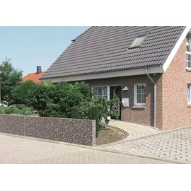 GAH Alberts Alberts Doppelstab-Gittermatte 2 m 180 cm hoch Typ 6/5/6 feuerverzinkt