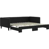 vidaXL Tagesbett 100 x 200 cm Schwarz