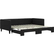 vidaXL Tagesbett 100 x 200 cm Schwarz