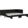 vidaXL Tagesbett 100 x 200 cm Schwarz