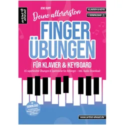 Artist Ahead Deine allerersten Fingerübungen für Klavier & Keyboard - Jens Rupp - Lehrbuch