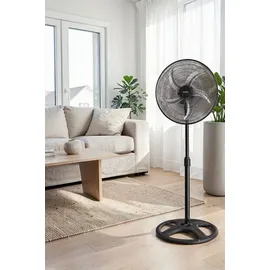 Opviq KTF-340 50 cm Standventilator Schwarz