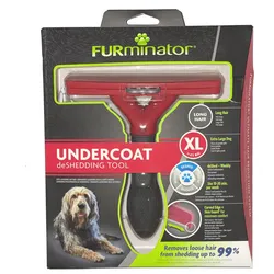 FURminator für langhaarige sehr große Hunde, deShedding-Pflege Werkzeug