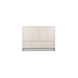 bettso Highboard 160 x 120,5 cm Beige