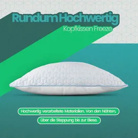 BestLivings Kopfkissen Freeze 40 x 80 cm Weiß