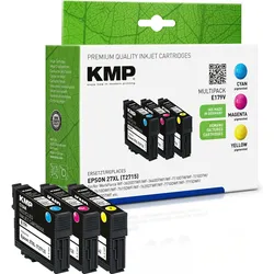 KMP MULTIPACK E179V - 3er-Pack - Gelb, Cyan, Magenta - kompatibel - Tintenpatron