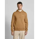 Hoodie mit Kapuze, Camel, XL