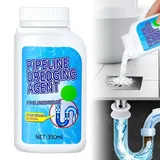 Abflussreiniger Rohrreiniger Extrem Stark, 2026 Neu Rohrreiniger Abflussreiniger WC Reiniger Toilettenreiniger, Extrem Effektiv gegen Verstopfungen Haare, Sicher für alle Rohre (Weiß, 1Pcs)