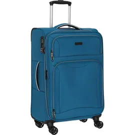 d & n Travel Line 9204 4-Rollen Cabin 66 cm / 65 l blau