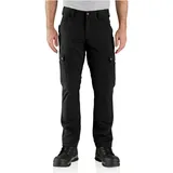 CARHARTT Relaxed Ripstop Cargo Hose Schwarz 36 34