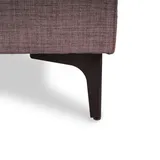 Home Deluxe Sofafuss, Schwarz, Metall 13x13x12.5 cm, Wohnzimmer, Sofas - Couches, Sofas
