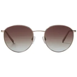 Sonnenbrille MARC O'POLO "mit Metallrahmen", Damen, gold, unifarben, Brillen
