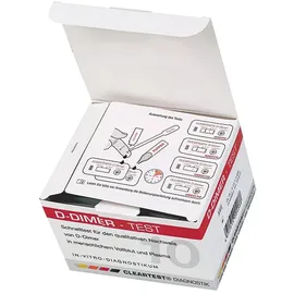 Diaprax D Dimer Cleartest Vollblut TVT LE DIC