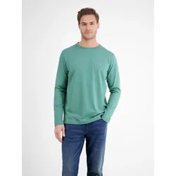 Basic-Longsleeve - Fjord Blue - S