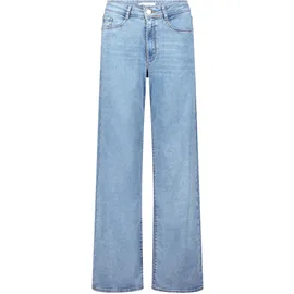 Betty & Co High Waisted-Jeans mit weitem Bein Light Blue Denim | Gr.: 46
