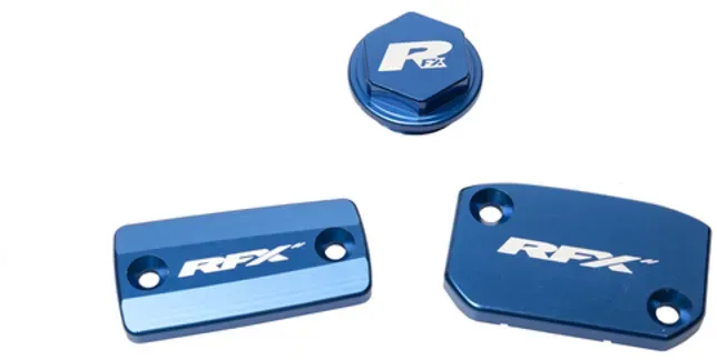 RFX Set brandstofdoppen Pro (Blauw) (Brembo rem en Magura koppeling)