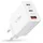 TECH-PROTECT Nc30W 3-Port-Netzwerk-Ladegerät Pd30W/Qc3.0 Weiss / Usb-a Qc 30w Wandladegerät – Weiß